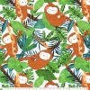 Hanging Sloths Super Snuggle Flannel Fabric