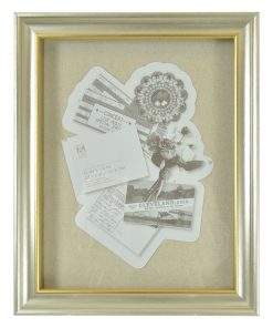 11 x 14 Champagne Shadowbox With Linen Back by Place   Time