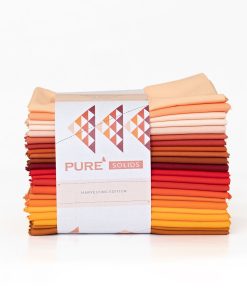 Art Gallery Fabrics Harvesting 22Pc Pure Solids Cotton Fabric Quarter Bundle