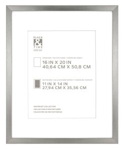 16 x 20 Matted to 11 x 14 Snapshot Gallery Frame by Place   Time