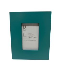 2 x 3 Teal Wood Tabletop Picture Frame by Place   Time