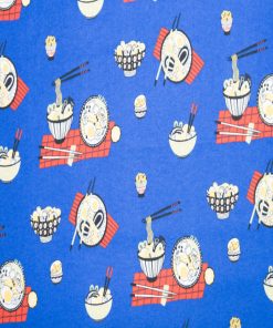 Super Snuggle Tossed Raman Flannel Fabric