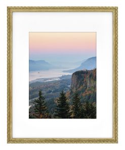 16 x 20 Matted To 11 x 14 Gold Braided Portrait Frame by Hudson 43