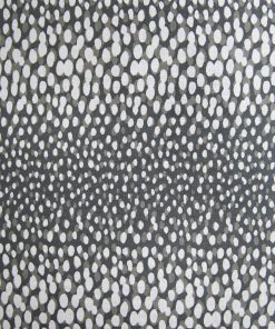 Black   White Dots Quilt Cotton Fabric by Keepsake Calico
