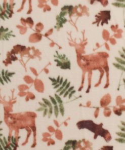 Watercolor Wilderness Anti Pill Fleece Fabric