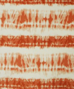 Orange Tie Dye Anti Pill Fleece Fabric