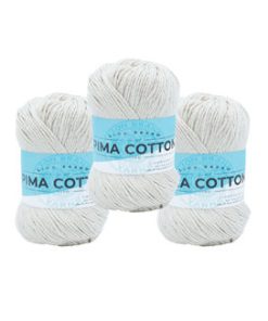 Lion Brand Pima 186yds Worsted Cotton Yarn 3 Bundle