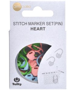 Tulip Stitch Marker Set 15 Pack Heart