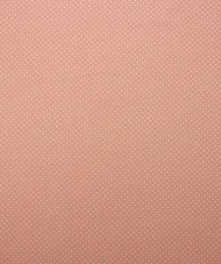Pin Dots on Washed Coral Quilt Cotton Fabric by Quilter s Showcase