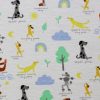 Dog Yoga Super Snuggle Flannel Fabric