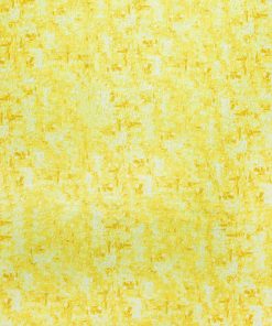 Yellow Folk Grunge Texture Batik Cotton Fabric By Keepsake Calico