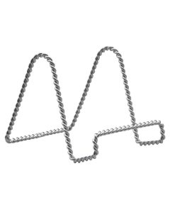 TRIPAR 3 Chrome Double Twisted Wire Picture Stand
