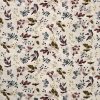 Leaves Beige Super Snuggle Flannel Fabric