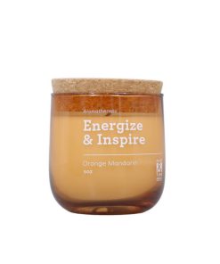 5oz Scented Glass Jar Candle With Cork Lid by Place   Time