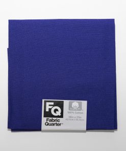Purple 1 Piece Cotton Fabric Quarter