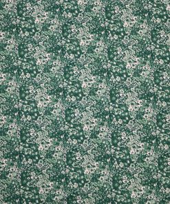 108 Green Tonal Floral Wide Flannel Fabric
