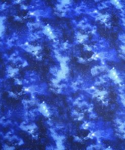Dark Blue Galactic Blender Quilt Cotton Fabric by Keepsake Calico