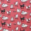 Cat Names Super Snuggle Flannel Fabric