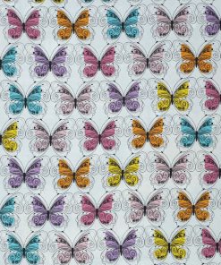 Butterflies Super Snuggle Flannel Fabric