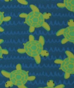Turtles Blizzard Fleece Fabric