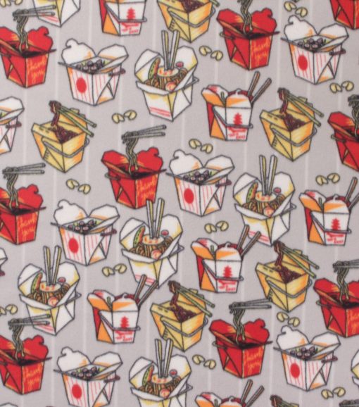 Chinese Takeout Blizzard Fleece Fabric - Image 2