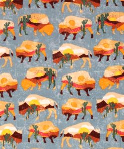 Desert Buffalo Super Snuggle Flannel Fabric