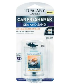 Tuscany Candle Sea   Sand Car Freshener