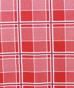 Red Plaid Super Snuggle Flannel Fabric