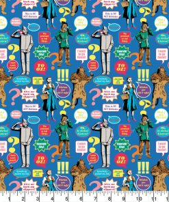 Wizard Of Oz Pop Cotton Fabric