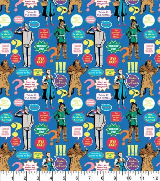 Wizard Of Oz Pop Cotton Fabric