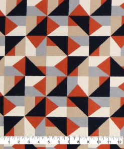 Square Geo Super Snuggle Flannel Fabric