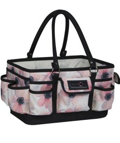 Everything Mary 13 Pink Floral Collapsible Deluxe Store   Tote
