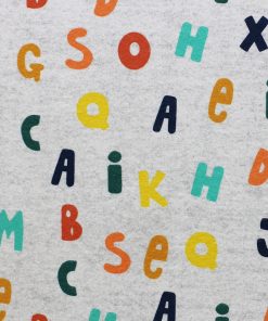 POP! Bubble Alphabet Super Snuggle Flannel Fabric