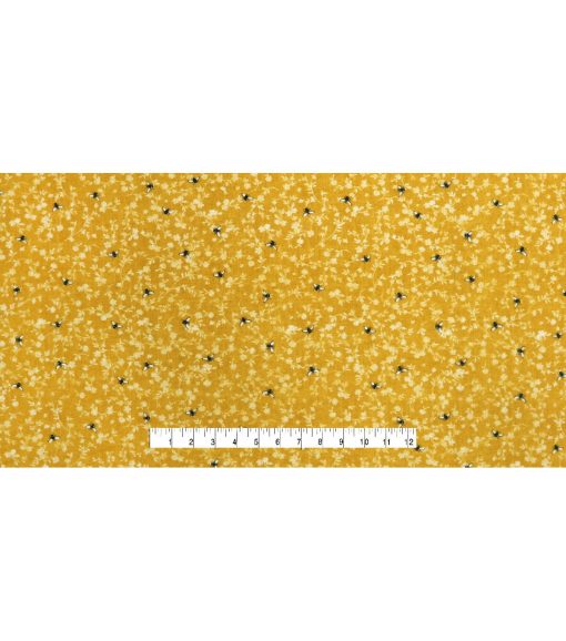 Bee Yellow 108 Wide Flannel Fabric - Image 4