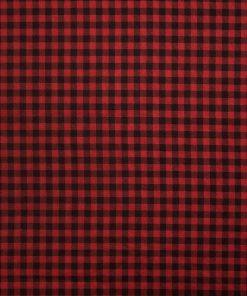 Red Buffalo Checkered Cotton Fabric by Keepsake Calico
