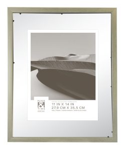 11 x 14 Silver Wall Float Frame by Place   Time