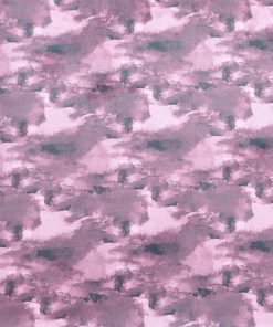 Dark Pink Watercolor Blender Cotton Fabric by Keepsake Calico