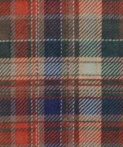 Fall Tartan Plaid Anti Pill Fleece Fabric