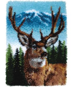 Wonderart Classic Latch Hook Kit 20X30 Deer
