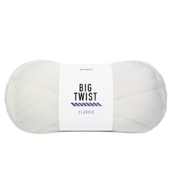 644yds Rainbow Bulky Acrylic Yarn by Big Twist