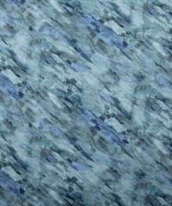 Teal Brush Strokes Quilt Cotton Fabric by Keepsake Calico