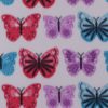 Cutout Butterflies Blizzard Fleece Fabric