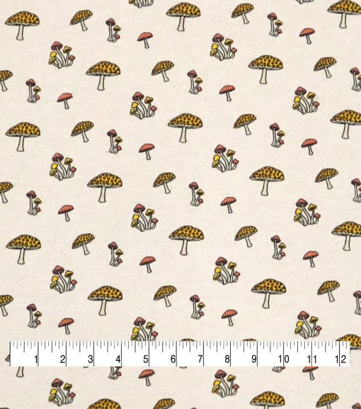 POP! Mushrooms Super Snuggle Flannel Fabric - Image 3