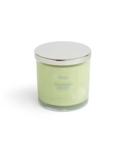 14oz Cucumber Melon Scented Jar Candle by Hudson 43