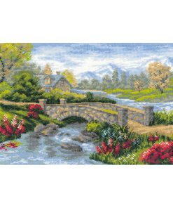 RIOLIS 15 x 10 Summer View Counted Cross Stitch Kit