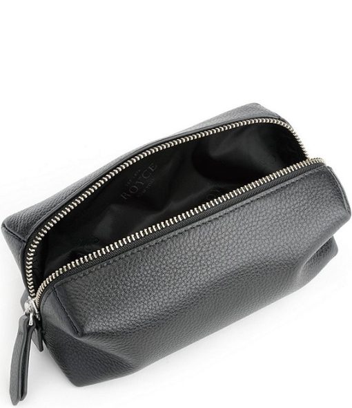 Leather Zippered Travel Utility Bag - Image 3
