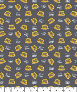 The Office Pranks Stapler Cotton Fabric