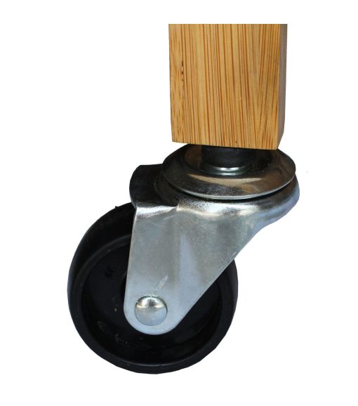 Oceanstar 14.5 Bamboo Kitchen Trolley - Image 6