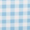 Blue Gingham Blizzard Fleece Fabric