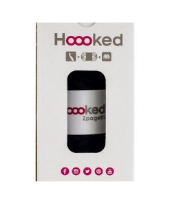 Hoooked Zpagetti Black Macrame Hanging Basket Kit